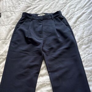 Abercrombie & Fitch Dark Blue Trousers